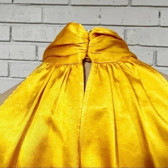 Zara Women's Bow Halter Top - Size‎ Large - Picture 11 of 13